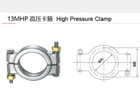 Sanitary High Pressure Clamp